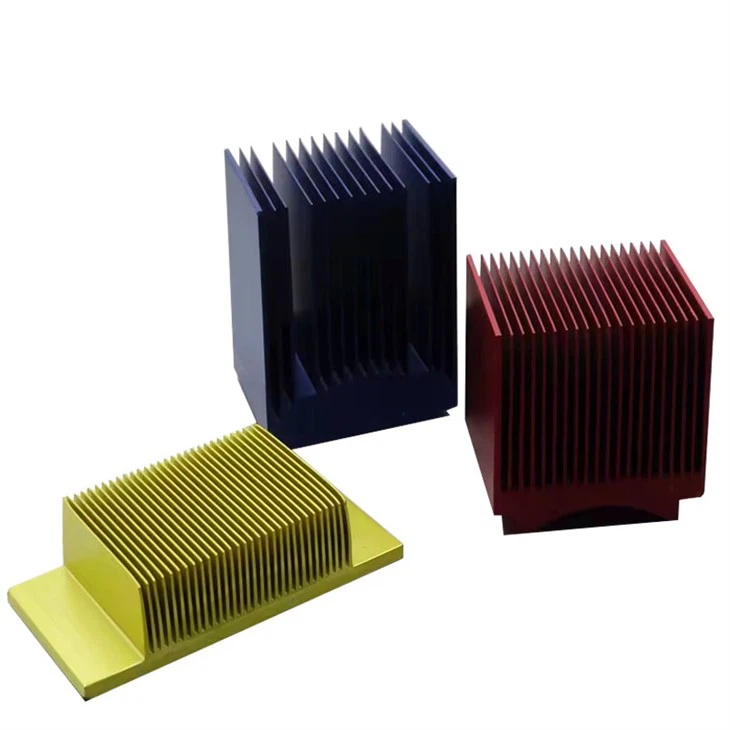 anodized aluminum heat sink